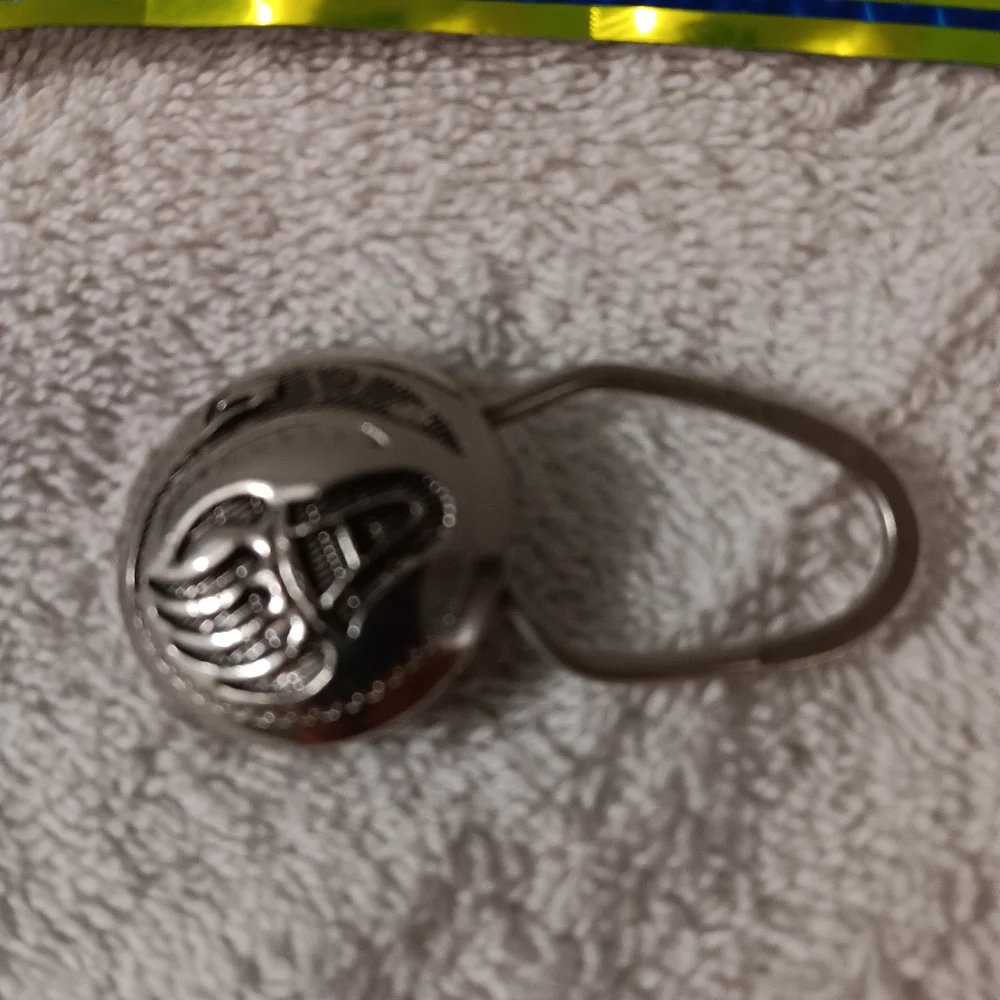 Silver Phone Ring Holder